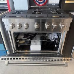 ZLINE Paramount Series 36" Stainless Steel Pro Style Gas Range