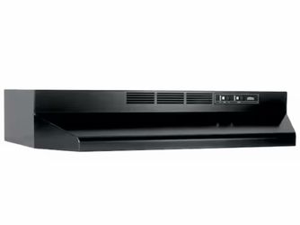 Under cabinet range hood with light