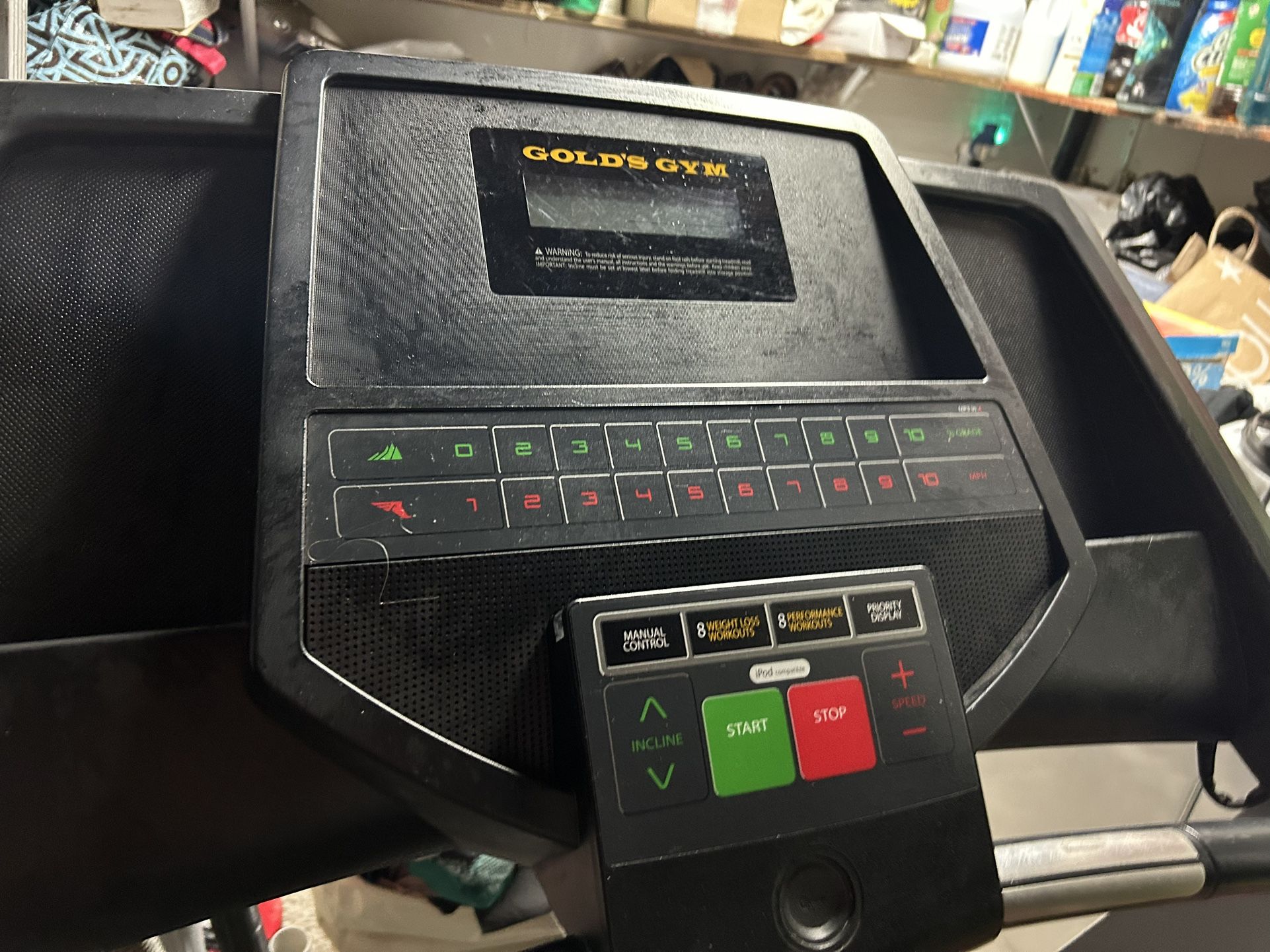 Gold’s Gym NordicTrack Trainer Treadmill