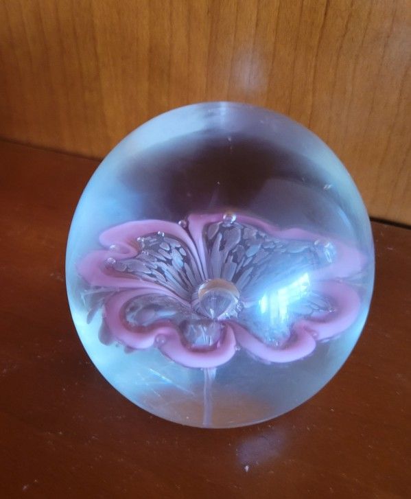 Vintage Italian Paperweight Art Glass