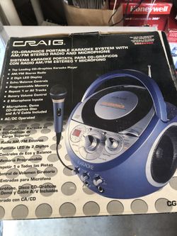 Craig Cd Graphics Karaoke W Microphone