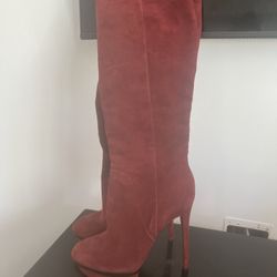 Red Boots Size 8