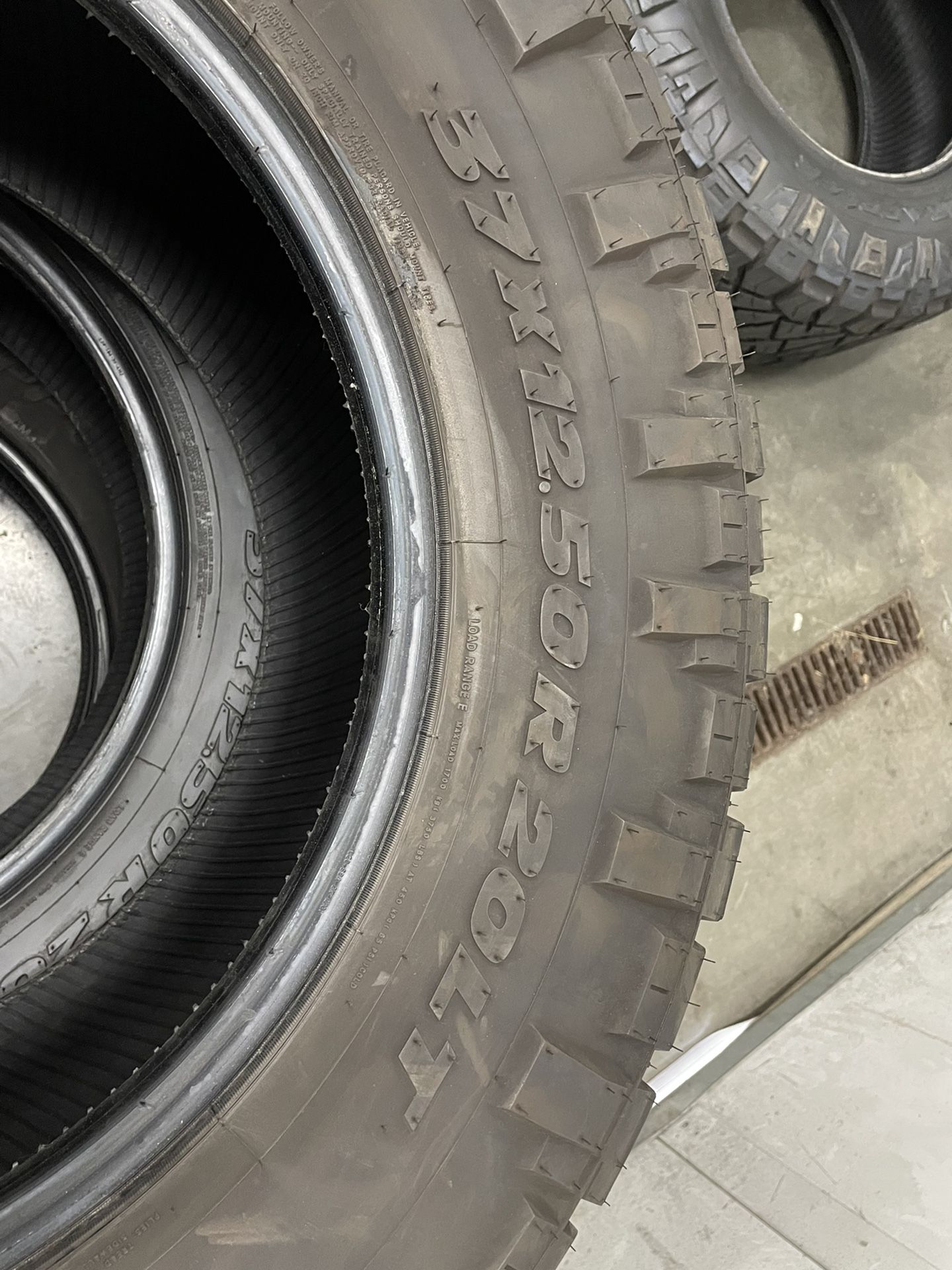 Nitro Ridge Grappler Tires 37 X12.50/20 37’s