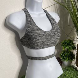 Gray Sports Bra 