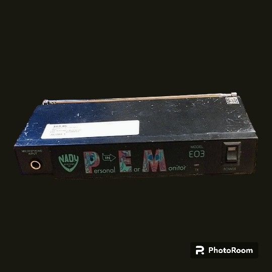 Nady PEM E03 Personal Ear Monitor Receiver 72.1 Mhz Transmitter Only