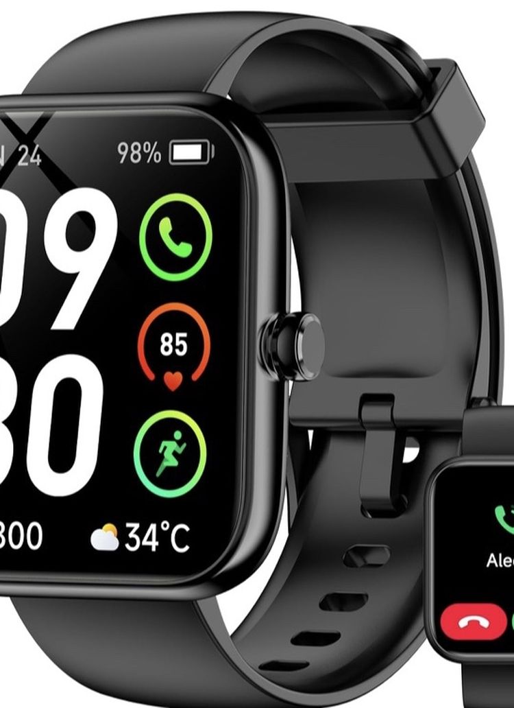 Smart Watch with Alexa Built-in, 1.83" HD