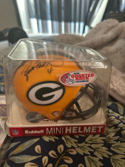 Brett Favre autographed Mini Helmet & More
