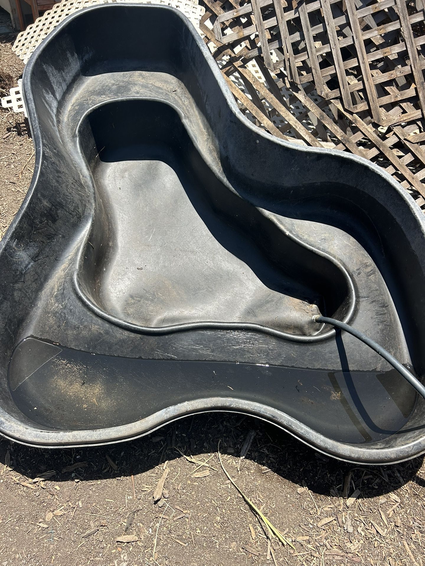 Pond Needs Plastic Liner Due To Leak