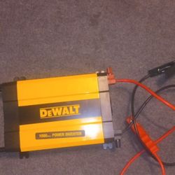 DeWalt Power Inverter 1000 Watts $80 Firm Price