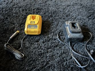 2 Dewalt Battery Chargers