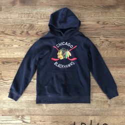 Chicago Blackhawks Hooded Sweatshirt- Youth Size 10/12