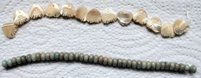 MOP Fish Beads & Gemstone Beads