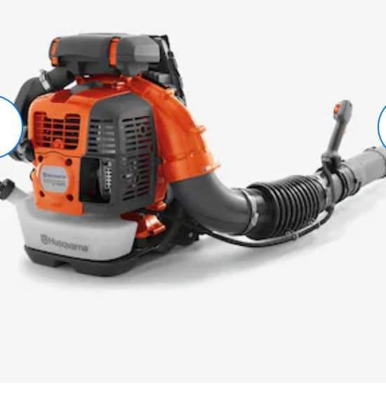 Gas backpack husqvam blower