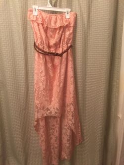 Strapless dress