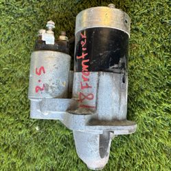 2018 Nissan Frontier Starter 