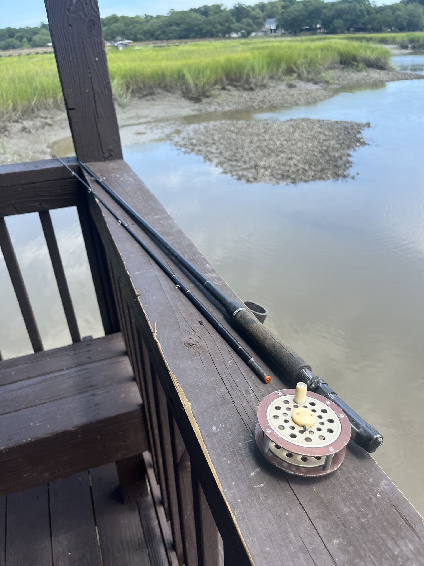 Vintage Fly Fishing Rod And Reel (serviced)