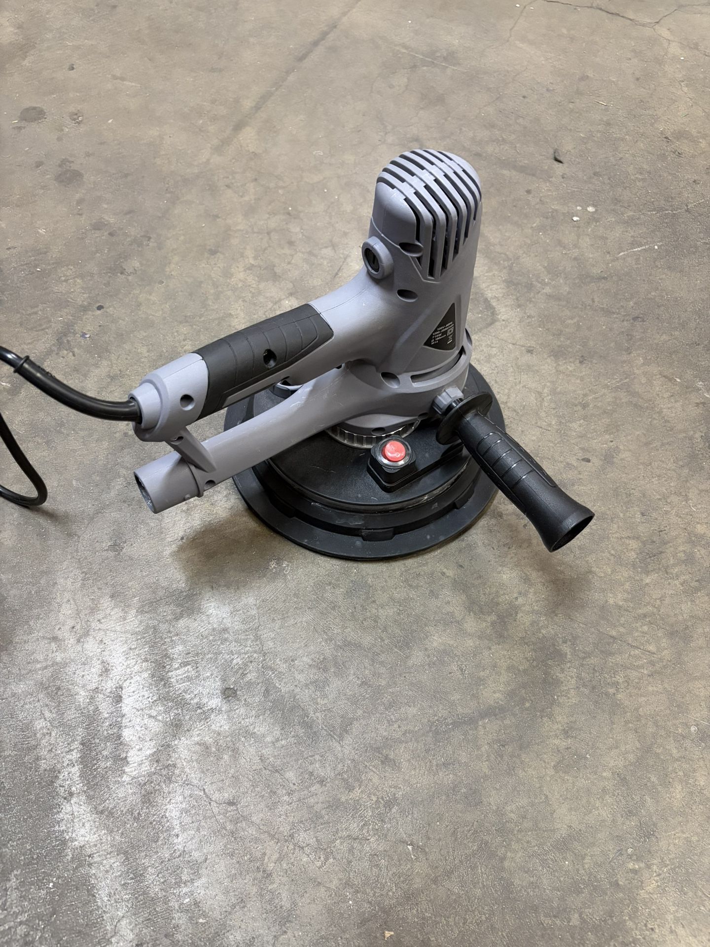 Drywall Sander, 710W Portable Electric Drywall Sander with Vacuum Dust Collector, LED Light, Handheld Electric Sander for Drywall with 6 Variable Spee