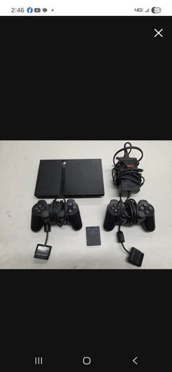 Playstation 2 Slime  With Games Included