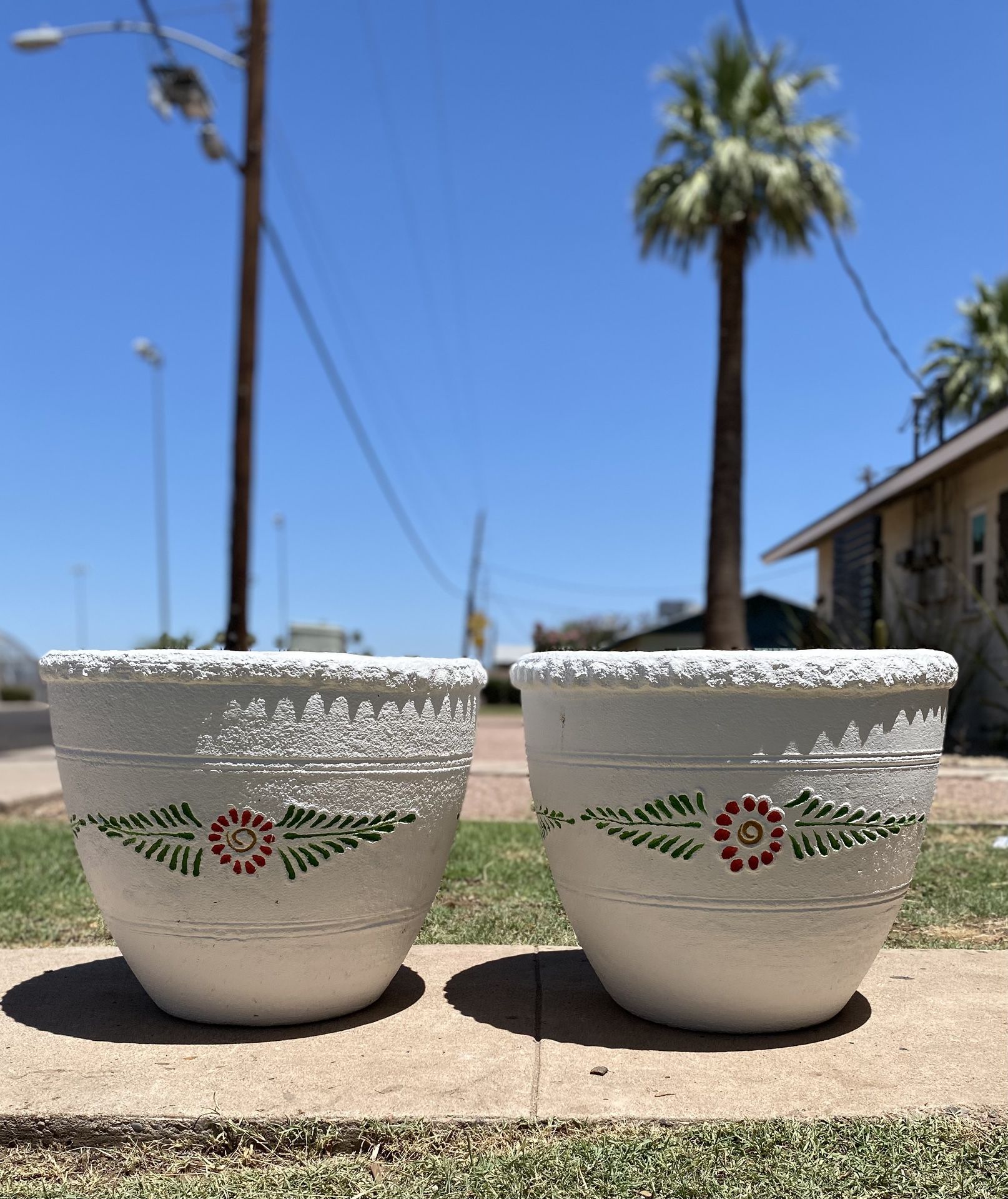 Two Large Mexican Pot $65 Each
