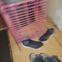 Small Pink Dog Crate
