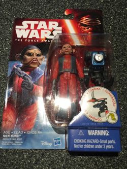 Nien Nunb 3.75 Inch Figure Star Wars The Force Awakens Snow Mission