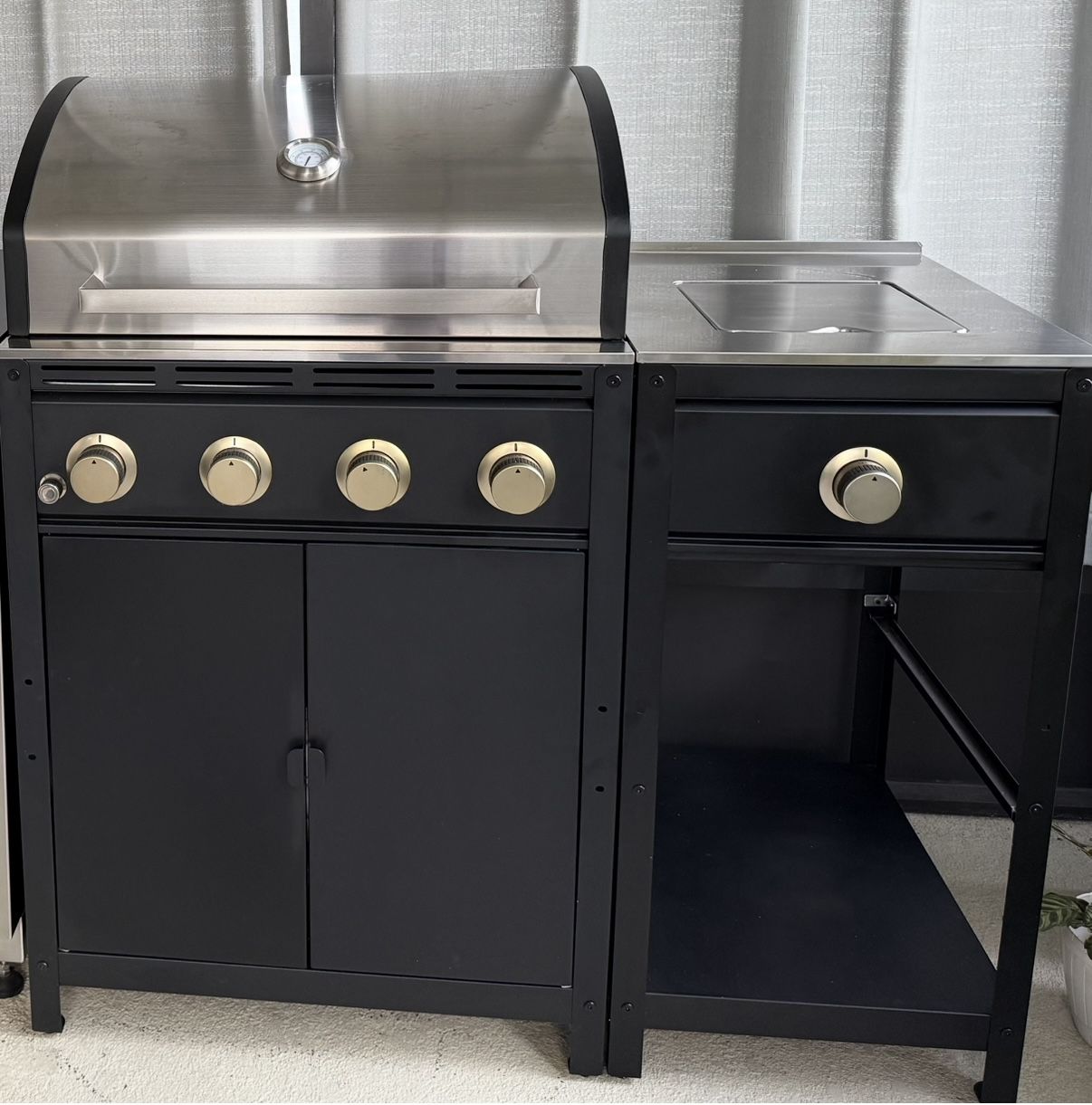 Barbecue Grill/side Burner
