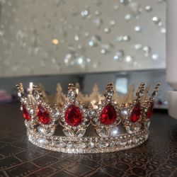 Red and Gold Tiara 