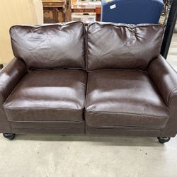 Brown Loveseat