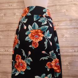 Floral Pencil Skirt 