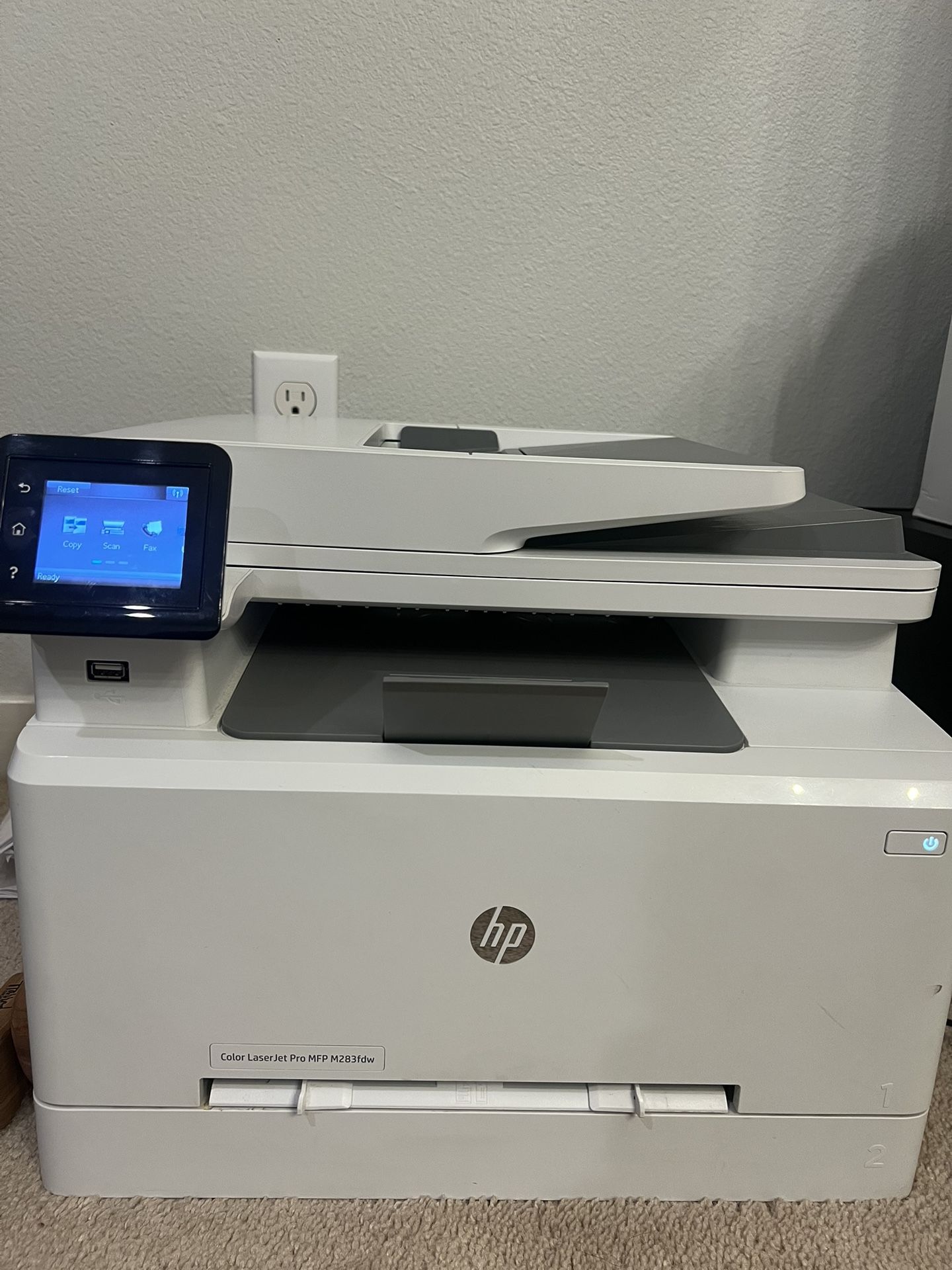 HP color laser jet pro MFP m283fdw