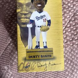 Dodger Dusty Baker Bobble Head