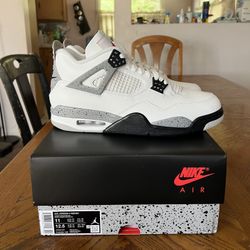 Jordan 4 Retro White Cement Size 11