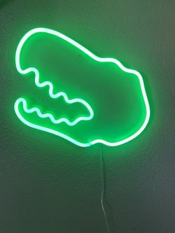 Neon Green Dinosaur Nightlight Pillowfort