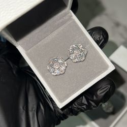 .925 Snowflake (Mossanite) 