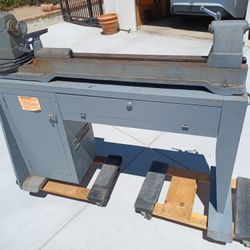 ​[PICK UP ONLY] Complete and Running Rockwell/Delta 46-200 Wood Lathe Setup
