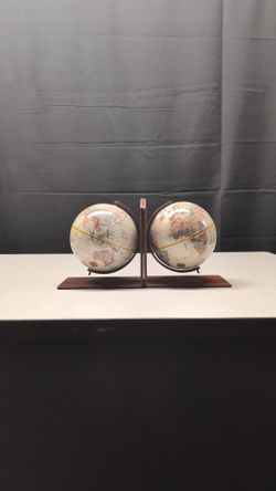 Replogle World Classic Series Globe Bookends
