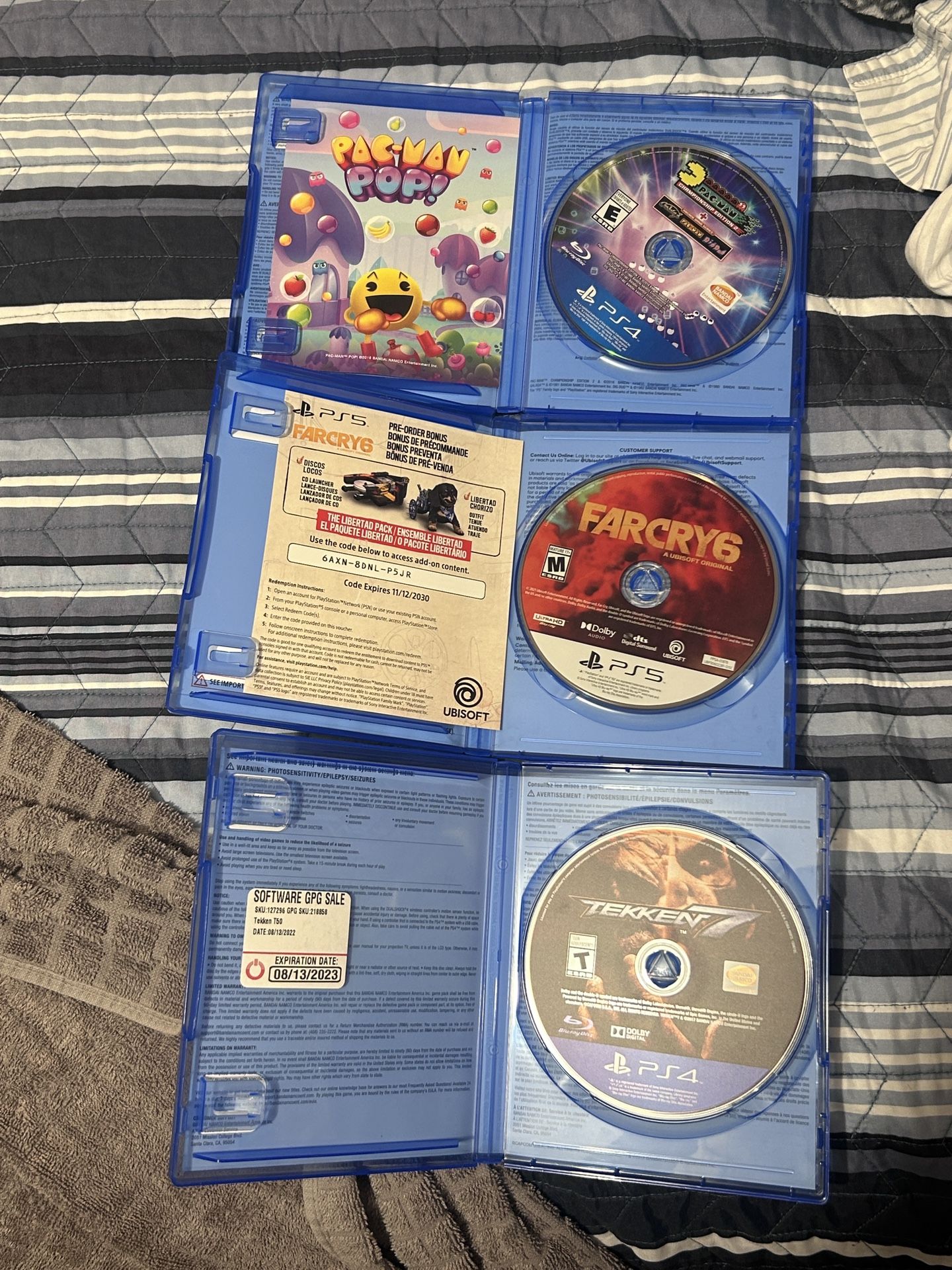 PS4 and 5 Video Game Lot