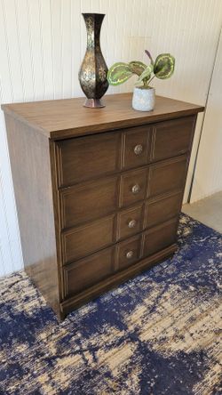 VINTAGE TALL DRESSER