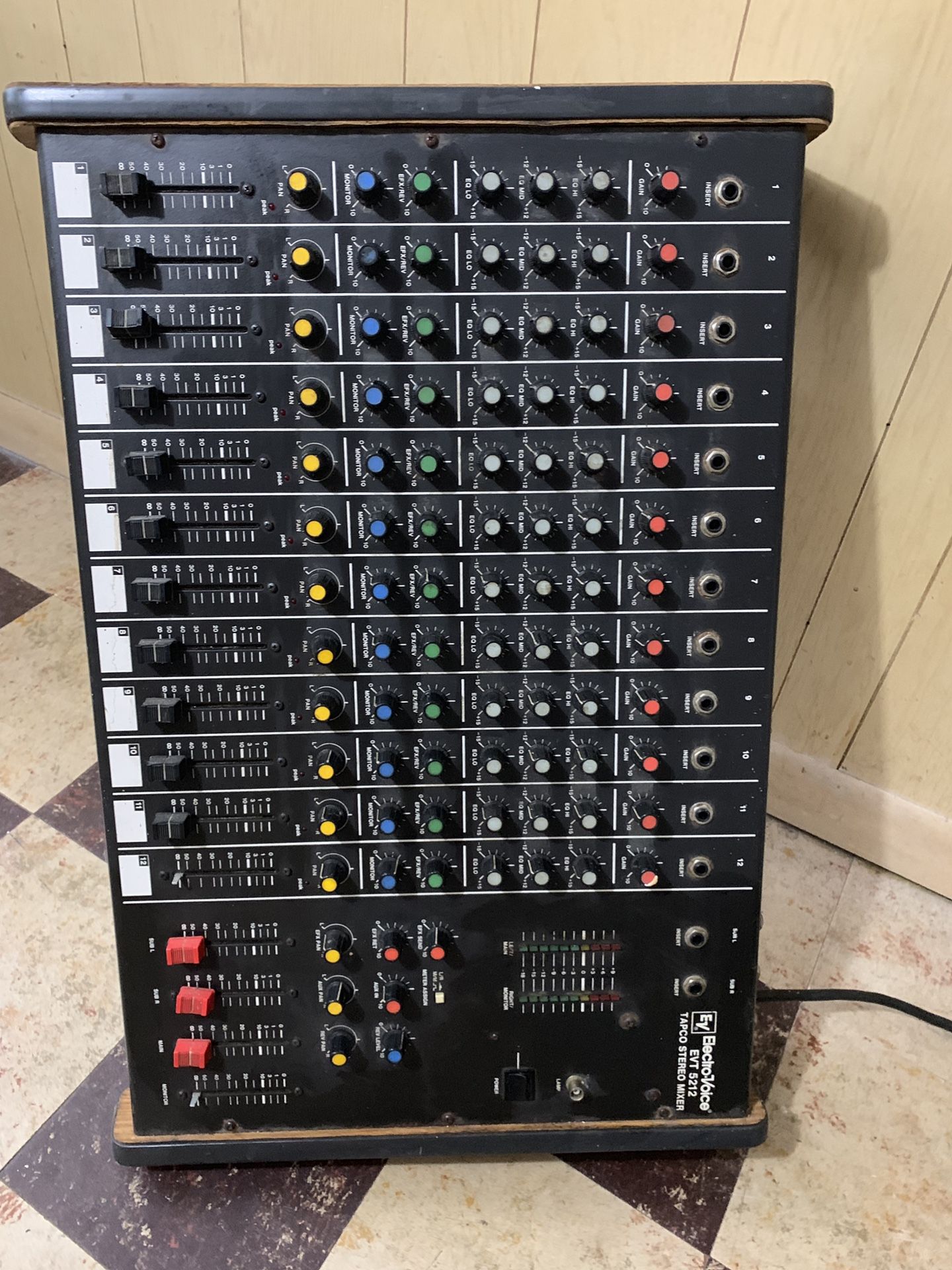 Electro-Voice EVT 5212 TAPCO STEREO MIXER