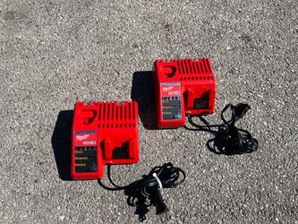 Milwaukee M18/M12 Chargers $30 EACH