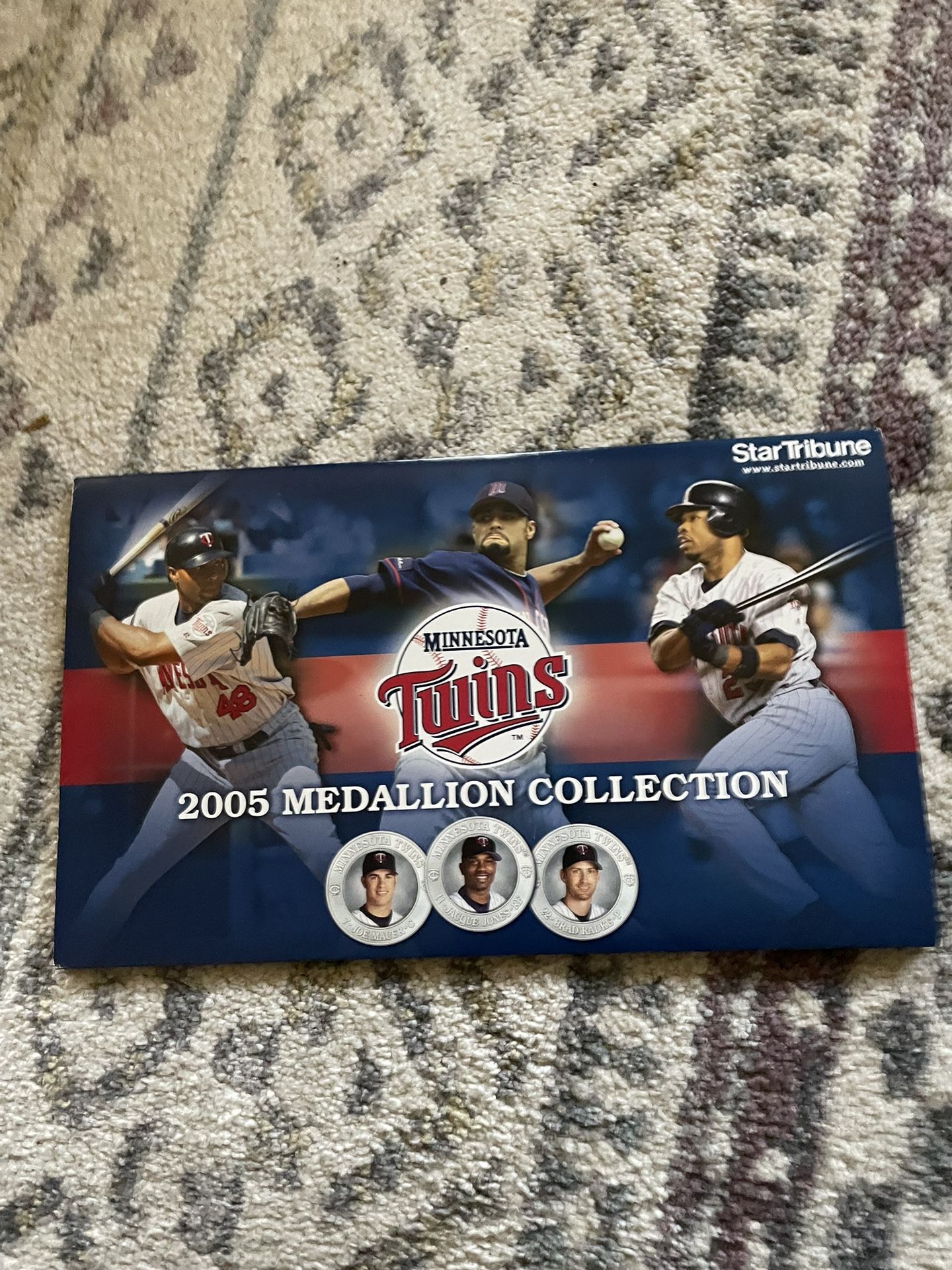 StarTribue Minnesota Twins 2005 Medallion Collection