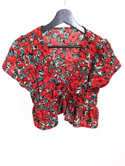 WOMENS FLORAL BLOUSE