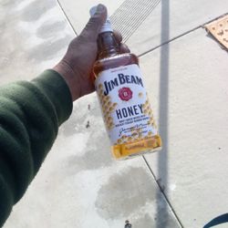 Jim Beam Honey Kentucky Straight Bourbon Whiskey 70 Proof - 1.75 Liter