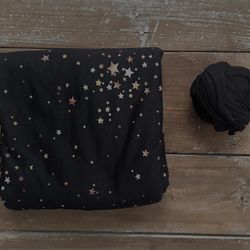 Black/stars Newborn Photography Props