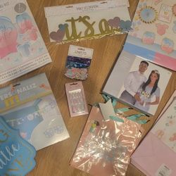 Gender Reveal/ Baby Ahower Party Supplies