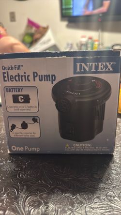 INTEX  quick-fill  electric pump