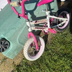 Pink Color Kids Bike