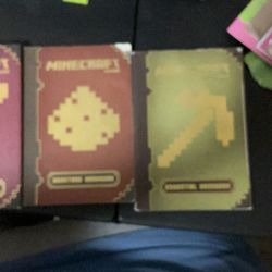 Minecraft books 5 buckaroos each