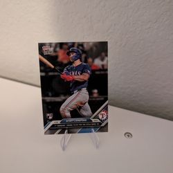 Wyatt Langford Rookie Card Hit For The Cycle 