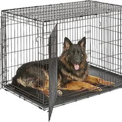 Large Dog Crate (includes Bedding) 